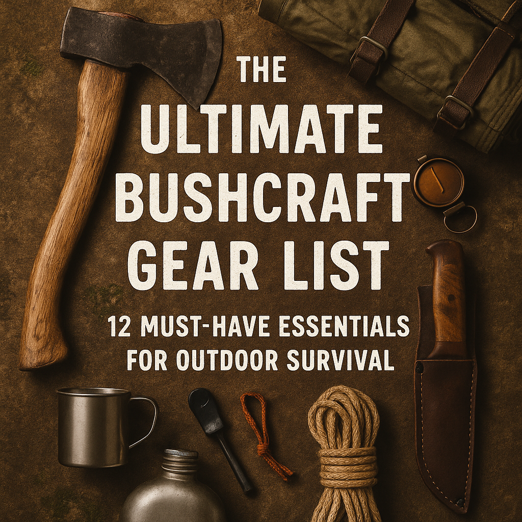 🪓 The Ultimate Bushcraft Gear List: 12 Must-Have Essentials for Outdoor Survival