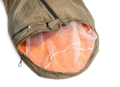 Mosquito net built in for bug free nights.