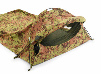 Defcon5 Double Bivy Italian Veg rear vents and egress hatch