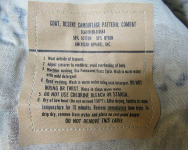 Desert Chocolate Chip Camo 6 Color Desert New Old Stock BDU Jacket