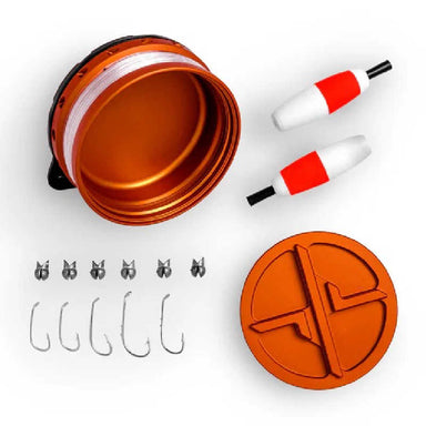 Exotac xREEL Survival Fishing Kit Orange