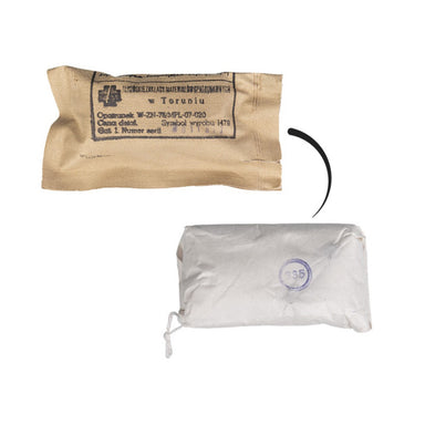 Polish Military Bandage New Old Stock White