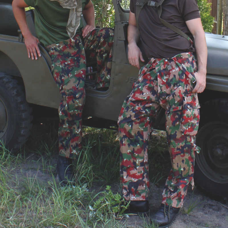 Swiss Alpenflage TAZ 83 Field Pants New Old Stock