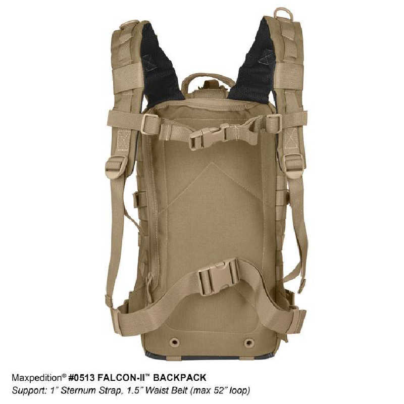 Maxpedition | FALCON-II | EDC BACKPACK  shoulder tsraps