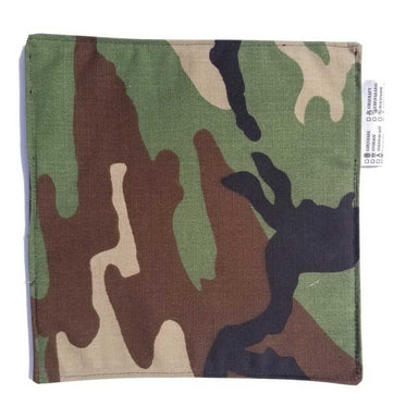 Supereese Straps | EDC Filter Bandana in woodland camo