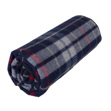Swiss Link | Classic Wool Picnic Blanket rolled up