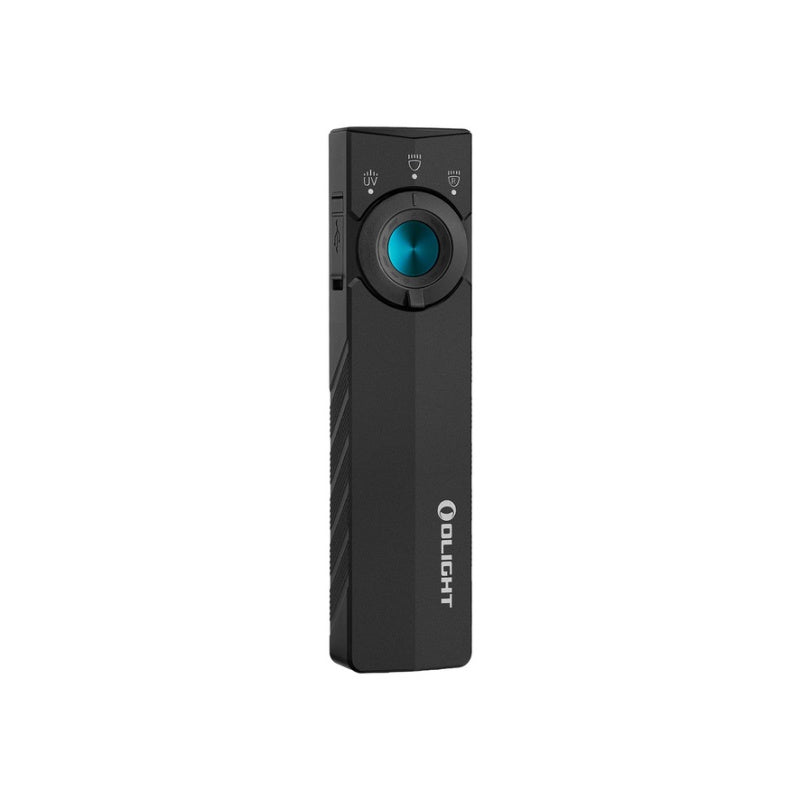 Front view: “Olight ArkPro Lite EDC Flashlight – 3-in-1 White Red UV Light”