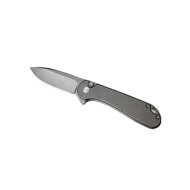 Civivi Elementum II Nitro-V Button Lock Black EDC Knife Opened 