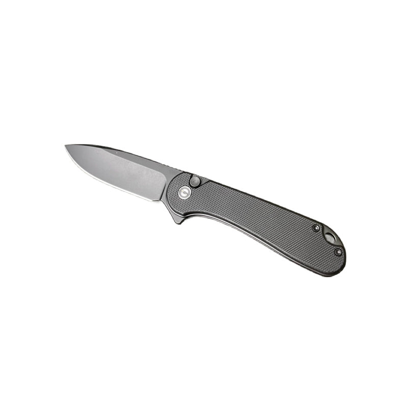 Civivi Elementum II Nitro-V Button Lock Black EDC Knife Opened 