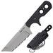 Cold Steel Mini Tac Tanto Serrated Blade with Sheath 