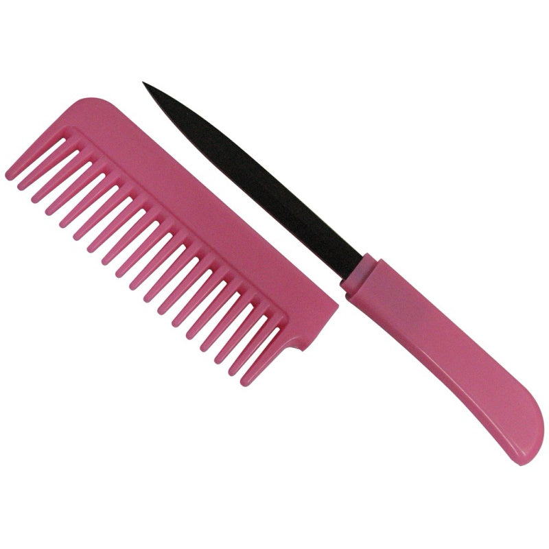 Concealed Knife Comb Pink