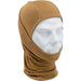 Defcon5 Thermal Multi Collar – versatile neck gaiter, face mask, headband, or beanie in Coyote tan worn around chin