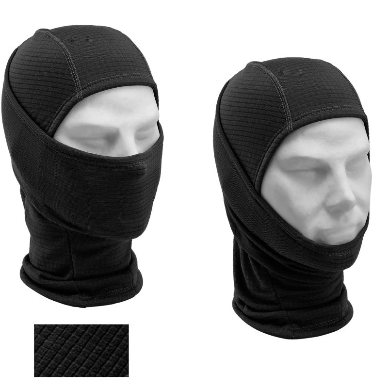Defcon5 Thermal Multi Collar – versatile neck gaiter, face mask, headband, or beanie in black 