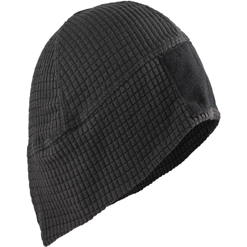 Defcon5 Fleece Under Helmet Cap – thermal headwear with pocket and Velcro panel in Black