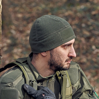 Defcon5 Fleece Under Helmet Cap – thermal headwear with pocket and Velcro panel