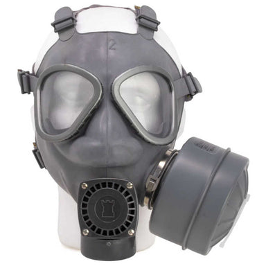 Finnish gas mask frontal view