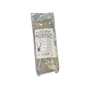 Better Bushcraft Fish N Fire Cordage in Multicam