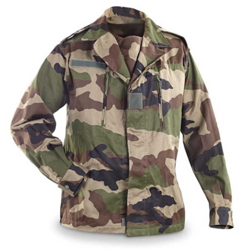 French Military F2 CCE Camo Field Jacket 