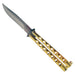 Airframe Balance Gold Balisong, Butterfly Knife