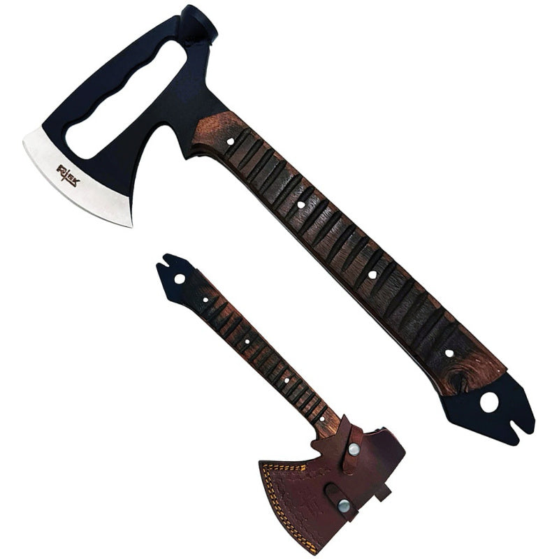 Hammerback Fieldsmith | Tactical Hatchet Black & Wood
