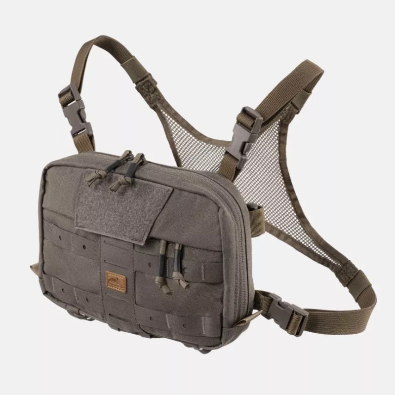 Numbat Small Chest Rig lightweight modular bushcraft EDC chest pack in RAL 7013