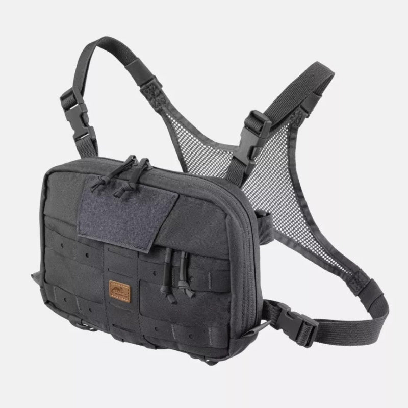 Numbat Small Chest Rig lightweight modular bushcraft EDC chest pack in Shadow Grey