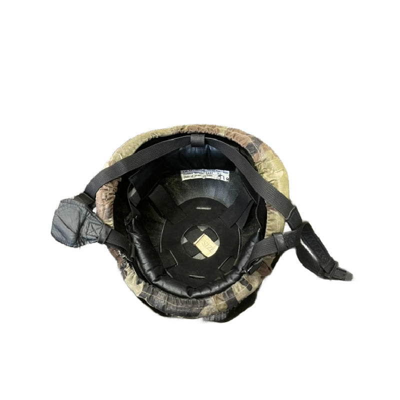 Irish DPM tactical helmet suspension system