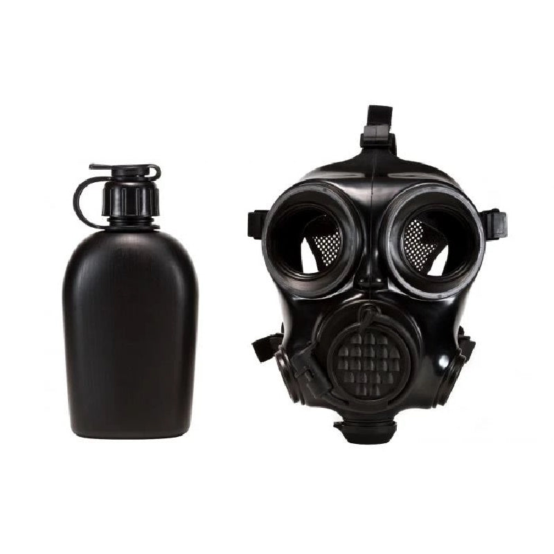 MIRA Safety | CM-7M Military Gas Mask | w/Hydration System & Canteen