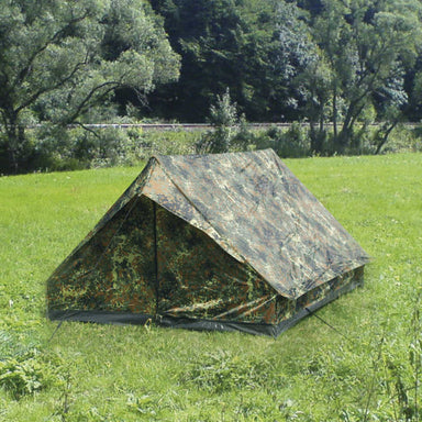 Mil-Tec Mini-Pack Tent in Flecktarn
