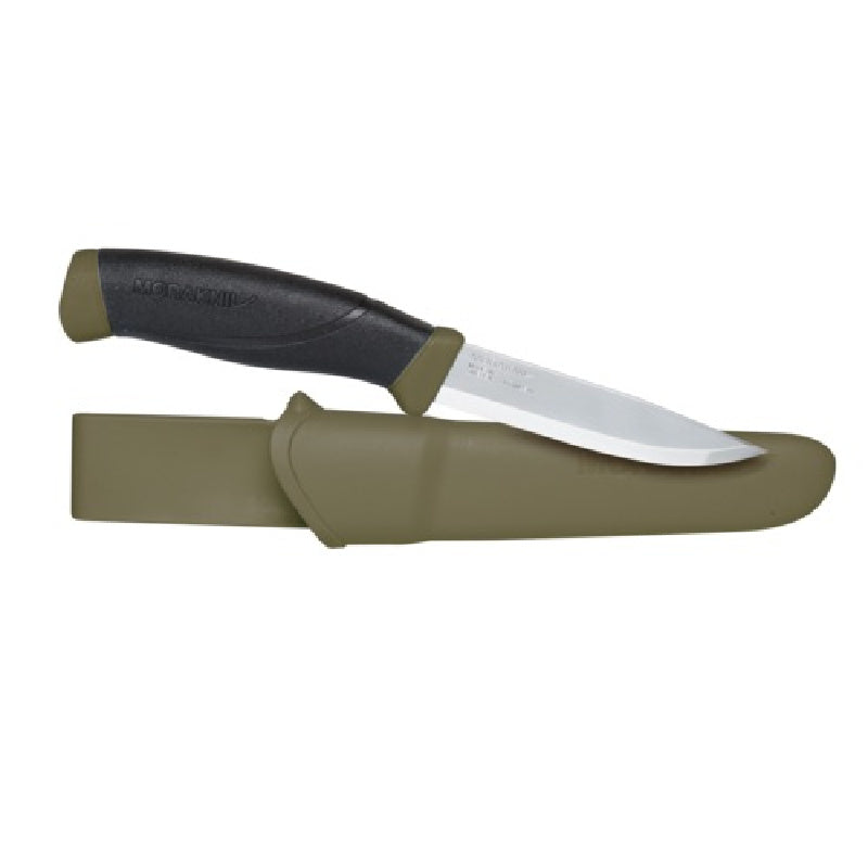Morakniv Companion MG S Stainless Steel in Olive Green 