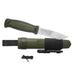 Morakniv Kansbol with Survival Kit stainless steel outdoor knife with sheath fire starter sharpener and reflective paracord for bushcraft and survival