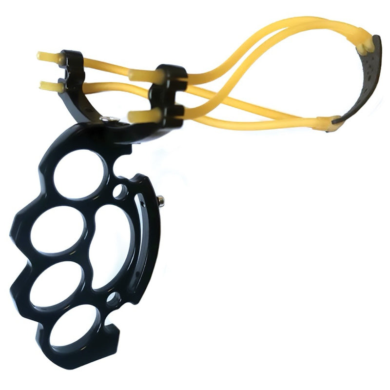 Night Guard | Knuckle-Grip Precision Slingshot | Black