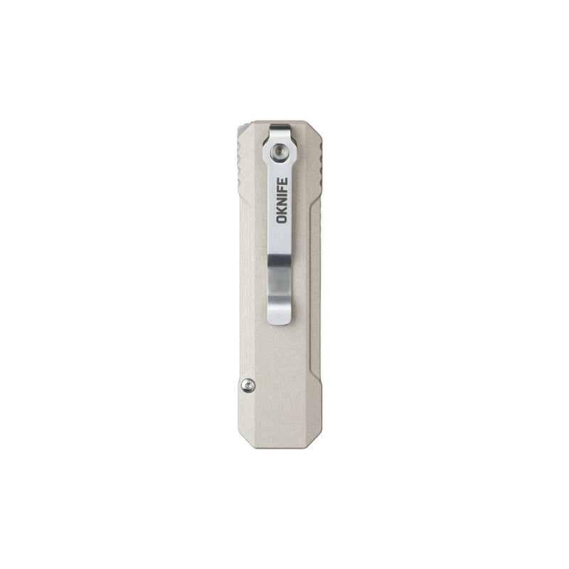 OKnife LK EDC Flashlight Knife Combo Closed closed backside