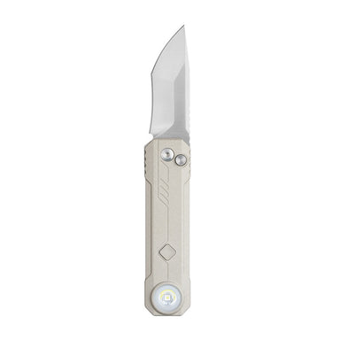 OKnife LK EDC Flashlight Knife Combo Closed Open