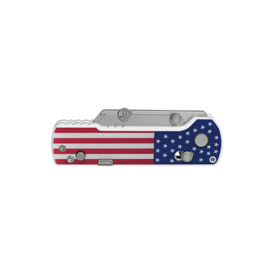 Oknife U1 Pro Milti tool Utility Knife Stars and Stripes Edition Closed