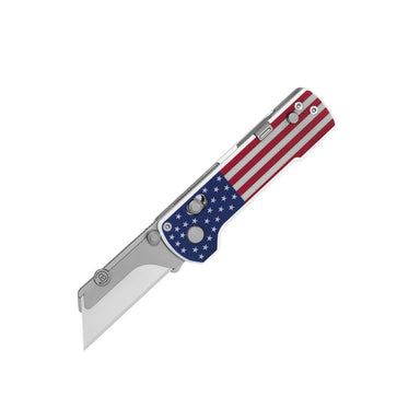Oknife U1 Pro Milti tool Utility Knife Stars and Stripes Edition Open