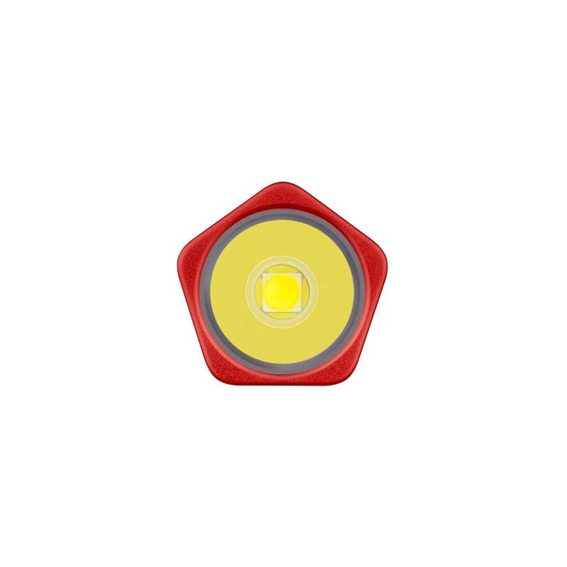 Olight Diffuse EDC Pocket Octagon Flashlight 700 Lumens In red