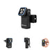 Oight Oclip 2 Pro EDC Flashlight that swivels and turns and clips in black