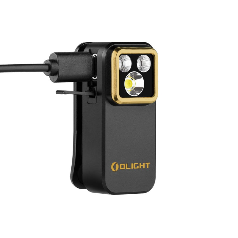 Olight Oclip Pro S In black USB-C Charging