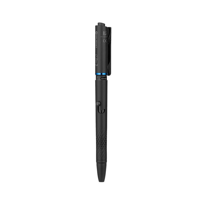 Olight O'pen 3  standing up showing charger