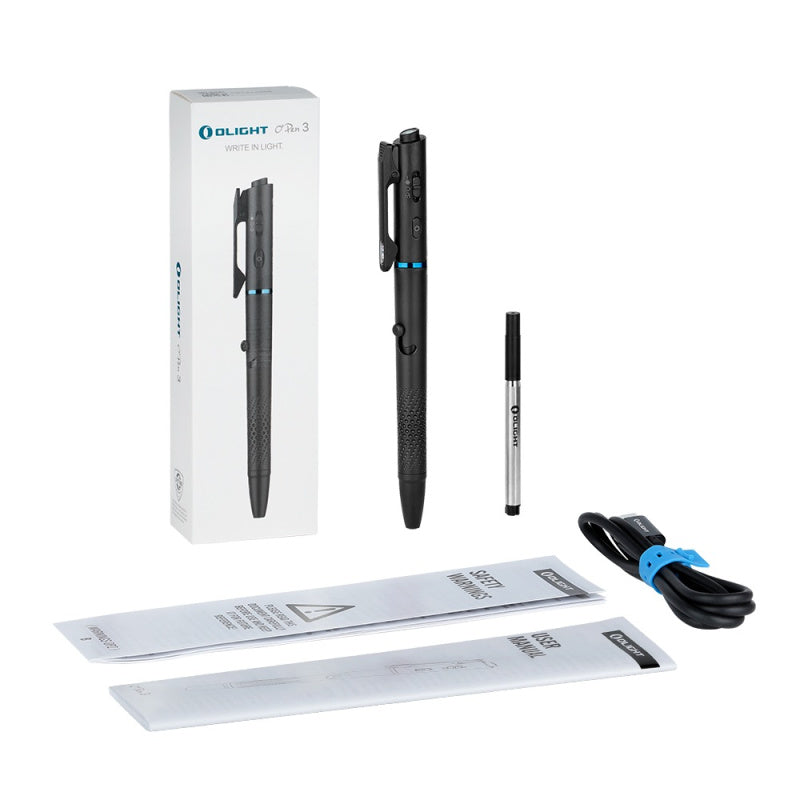 Olight O'pen 3 included kit