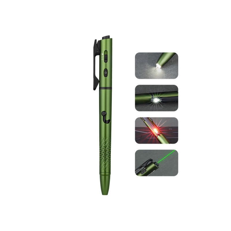 Olight Open 3 Flashlight EDC Pen in OD Green