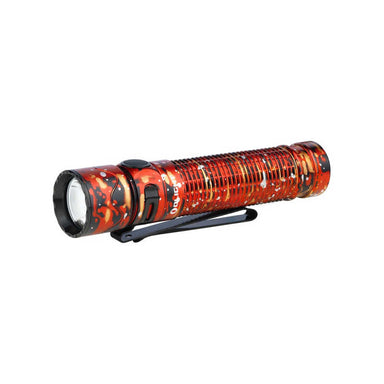 Olight Warrior Mini 2 In Lava Camouflage EDC Tactical Flashlight