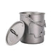 SilverAnt Titanium Bail Handle 750ml Pot with lid