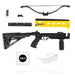 Steambow B08 tactical crossbow package with magazine, nylon balls, and safety gear