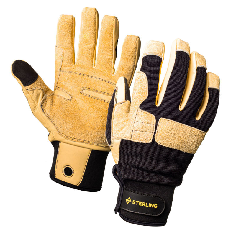 Sterling BETA Rope Gloves Black and Tan