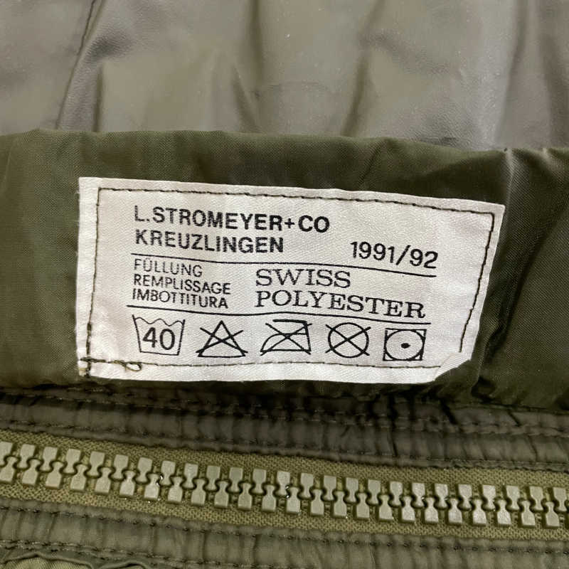 Swiss Model 65 3 layer sleeping bivy bag military surplus grade A condition