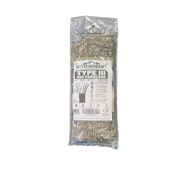 Better Bushcraft Type III 550 Cordage in Multicam
