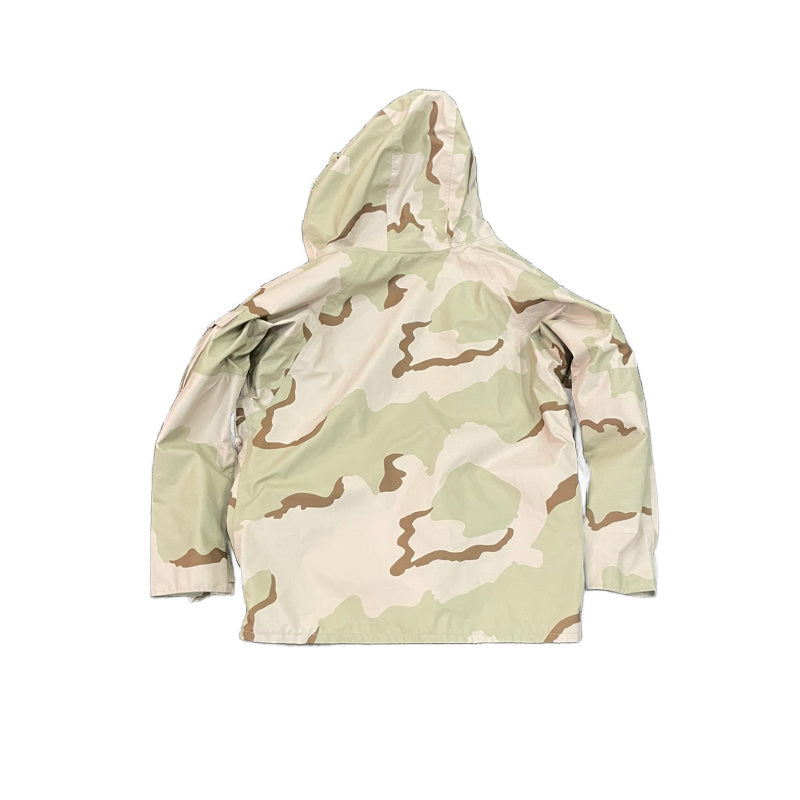 Back of U.S. Military Desert ECWCS GORE-TEX Parka & Pants Set – Cold Weather Tactical Gear