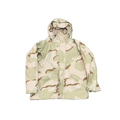U.S. Military Issue Desert ECWCS GORE-TEX Parka & Pants Set Front – New Old Stock, Waterproof